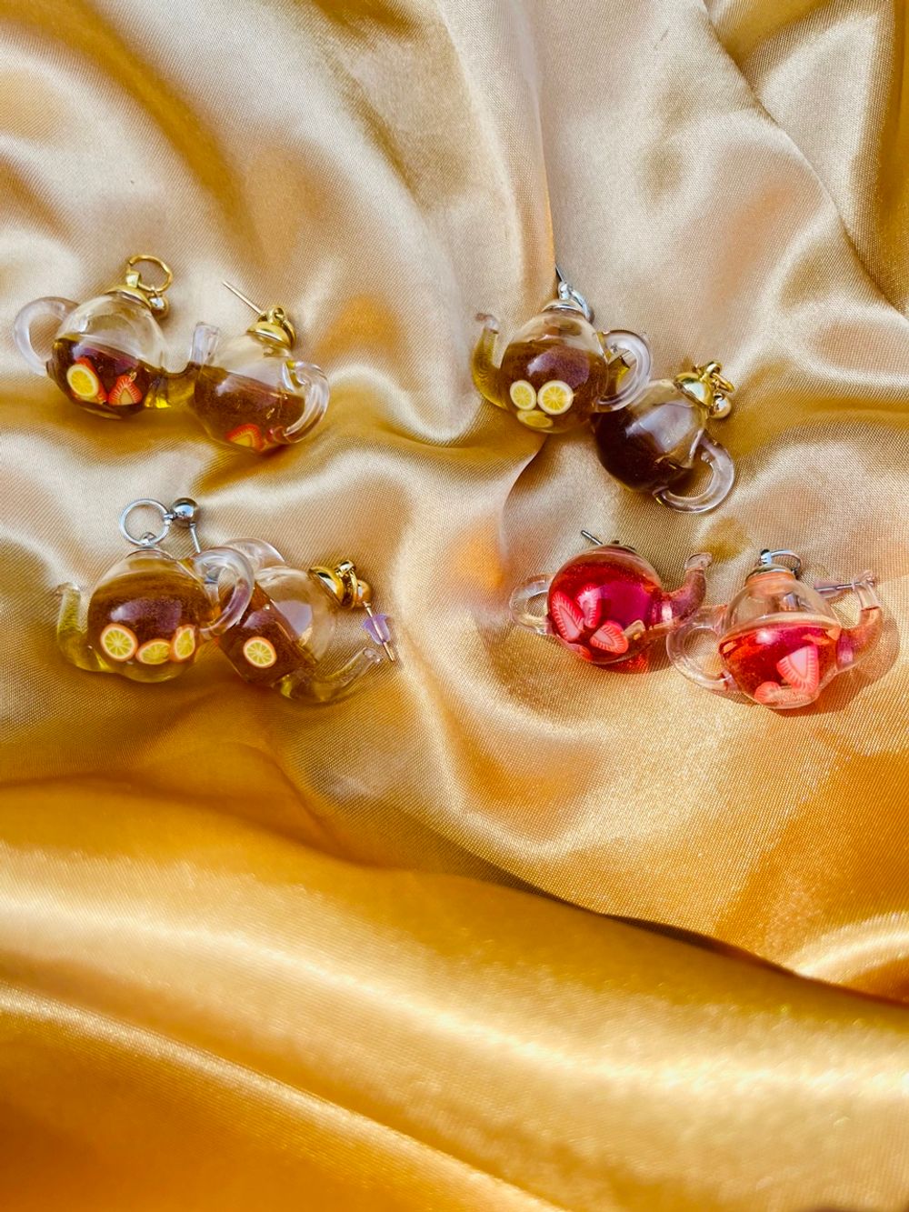 Teapot Earrings